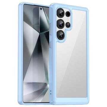 Samsung Galaxy S25 Ultra Pokrowiec Anti-Shock Hybrid - Błękit