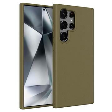Samsung Galaxy S25 Ultra Biodegradowalne Etui - Czarnawo-zielony