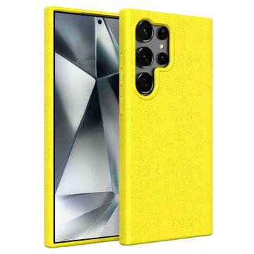 Samsung Galaxy S25 Ultra Biodegradowalne Etui - Żółty