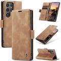Samsung Galaxy S25 Ultra Etui z Portfelem Caseme 013 - Brąz