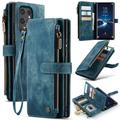 Samsung Galaxy S25 Ultra Wielofunkcyjne Etui-Portfel Caseme C30 - Błękit