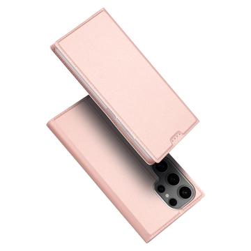 Samsung Galaxy S25 Ultra Etui z Klapką Dux Ducis Skin Pro - Róż
