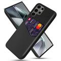 Samsung Galaxy S25 Ultra Etui KSQ z Miejscem na Kartę - Czarne