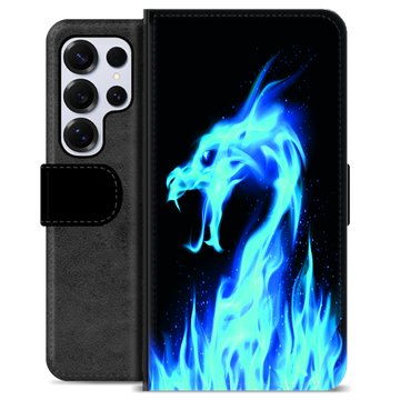 Etui Portfel Premium - Samsung Galaxy S25 Ultra - Ognisty Smok