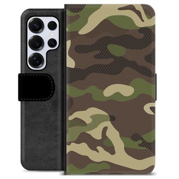 Etui Portfel Premium - Samsung Galaxy S25 Ultra - Moro