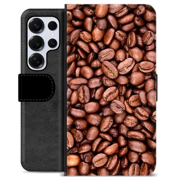 Etui Portfel Premium - Samsung Galaxy S25 Ultra - Ziarna Kawy