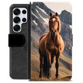 Etui Portfel Premium - Samsung Galaxy S25 Ultra - Koń