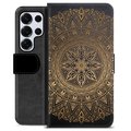 Etui Portfel Premium - Samsung Galaxy S25 Ultra - Mandala