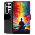 Etui Portfel Premium - Samsung Galaxy S25 Ultra - Medytacja
