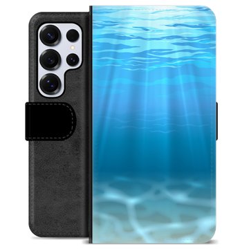 Etui Portfel Premium - Samsung Galaxy S25 Ultra - Morze