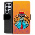 Etui Portfel Premium - Samsung Galaxy S25 Ultra - Letnie Szkielet