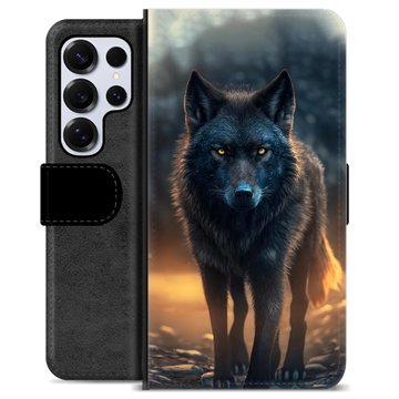 Etui Portfel Premium - Samsung Galaxy S25 Ultra - Wilk