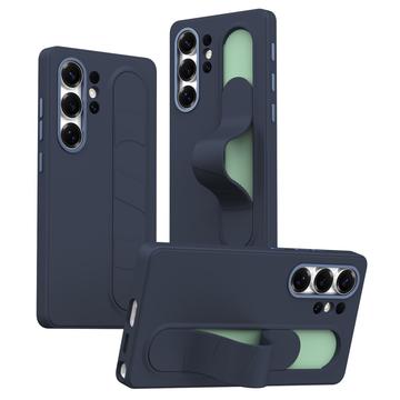 Samsung Galaxy S25 Ultra Smart hybrydowe etui ze stojącym uchwytem - Szafir