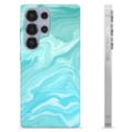 Etui TPU - Samsung Galaxy S25 Ultra - Błękitny Marmur