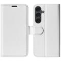 Etui z Portfelem do Samsung Galaxy S25 z Magnetycznym Zamknięciem - Biel