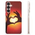 Etui TPU - Samsung Galaxy S25+ - Sylwetka Serca