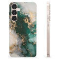 Etui TPU - Samsung Galaxy S25+ - Jadeitowy Marmur