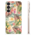 Etui TPU - Samsung Galaxy S25+ - Różowe Kwiaty