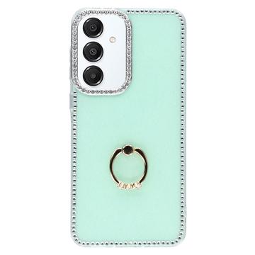 Samsung Galaxy S25+/S24+ CrystalGlow Hybrydowe etui z uchwytem na pierścień
