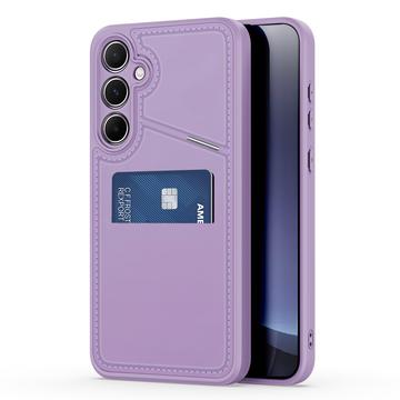 Etui magnetyczne Samsung Galaxy S25+ Dux Ducis Rafi II z podpórką i kieszeniami na karty - fioletowe