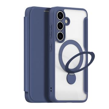 Samsung Galaxy S25+ Dux Ducis Skin X Pro Etui z klapką magnetyczną - niebieski