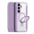 Samsung Galaxy S25+ Dux Ducis Skin X Pro Etui z klapką magnetyczną - fioletowy
