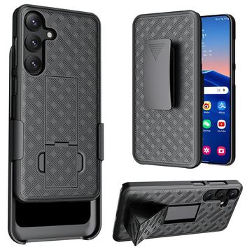 Samsung Galaxy S25+ Hybrydowe Etui na Pasek - Szary