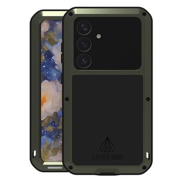 Samsung Galaxy S25+ Hybrydowe Etui Love Mei Powerful - Zieleń