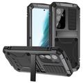 Etui Premium Samsung Galaxy S25+ R-Just z podpórką i ochroną ekranu ze szkła hartowanego