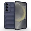 Samsung Galaxy S25+ Etui z TPU Rugged - Ciemnoniebieski