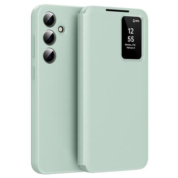 Samsung Galaxy S25+ Smart Clear View Etui z klapką z kieszenią na kartę
