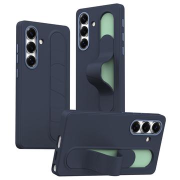 Samsung Galaxy S25+ Smart hybrydowe etui ze stojącym uchwytem - Szafir