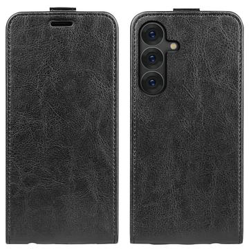 Samsung Galaxy S25+ Pionowe Etui z Kieszenią na Kartę