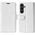 Etui z Portfelem do Samsung Galaxy S25+ z Magnetycznym Zamknięciem - Biel