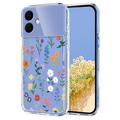 Etui TPU z kwiatowym wzorem na Samsung Galaxy S26 Edge