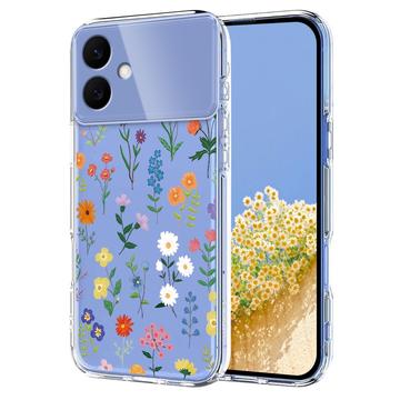 Etui TPU z kwiatowym wzorem na Samsung Galaxy S26 Edge