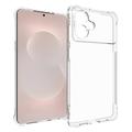 Silikonowe etui odporne na wstrząsy Samsung Galaxy S26 Edge - Transparentny