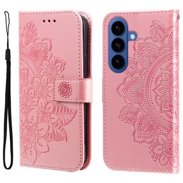 Etui z Portfelem z Serii Mandala Samsung Galaxy S26/S26 Pro - Róż
