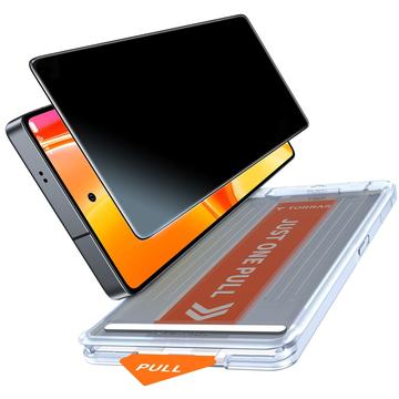 Samsung Galaxy S26 Ultra Torras GlassGo Szkło hartowane zapewniające prywatność z ramką Auto-Align