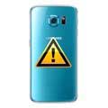 Naprawa Klapki Baterii Samsung Galaxy S6 - Niebieska