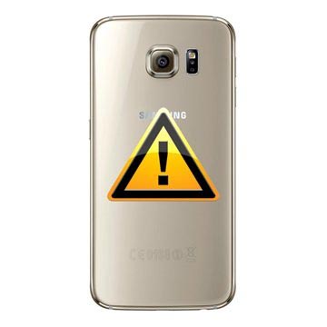 Naprawa Klapki Baterii Samsung Galaxy S6 - Złota