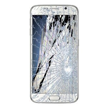 Naprawa LCD i Ekranu Dotykowego Samsung Galaxy S6 - Kolor Biały