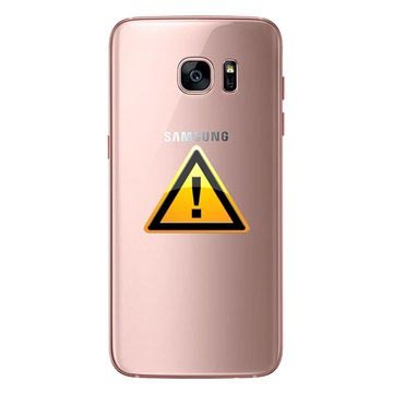 Naprawa Klapki Baterii Samsung Galaxy S7 Edge - Różowy