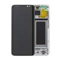 Samsung Galaxy S8 Przedni Panel & Wyświetlacz LCD GH97-20457B - Srebrny