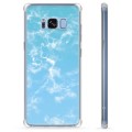 Etui Hybrydowe - Samsung Galaxy S8 - Błękitny Marmur