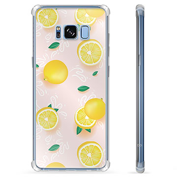 Etui Hybrydowe - Samsung Galaxy S8 - Wzór Cytryny