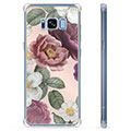 Etui Hybrydowe - Samsung Galaxy S8 - Romantyczne Kwiaty
