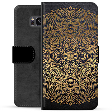 Etui Portfel Premium - Samsung Galaxy S8+ - Mandala