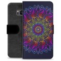 Etui Portfel Premium - Samsung Galaxy S8+ - Kolorowa Mandala