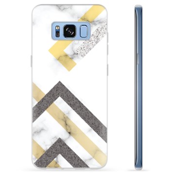 Etui TPU - Samsung Galaxy S8+ - Abstrakcyjny Marmur